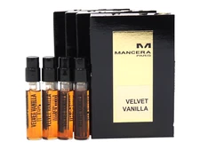 MANCERA VELVET VANILLA EDP 2.0ml .06fl oz x 4 PERFUME SPRAY SAMPLE VIALS