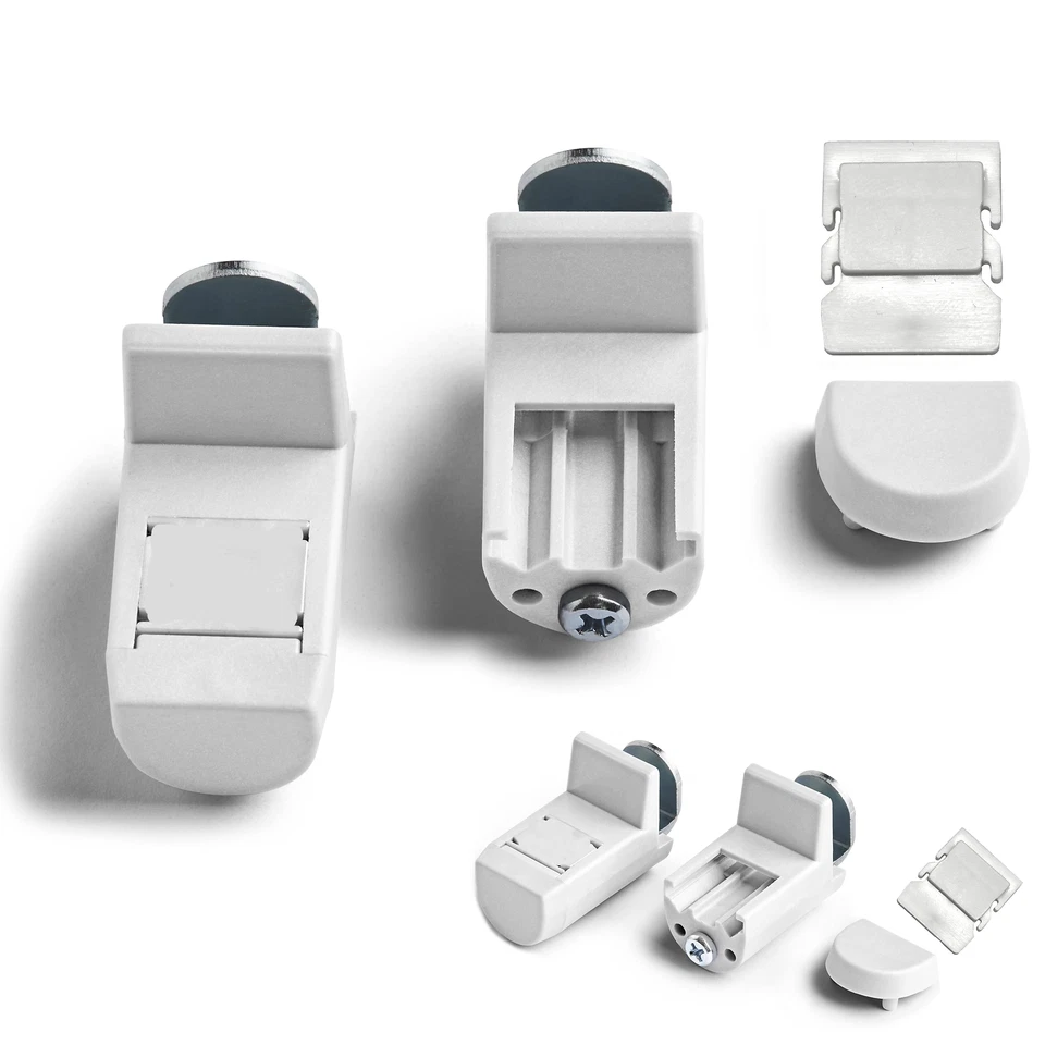 Klemmträger 4 X Klemmhalter Plissee Rollos Wabenplissee Klemmfix ohne Bohren Set - Bild 2 von 4