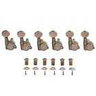 KAISH Relic Nickel 18:1 Locking Tuners Tuning Machines with Vintage Oval Button