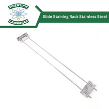 Scientific Labwares Slide Staining Rack Stainless Steel for Sinks Up to 21"