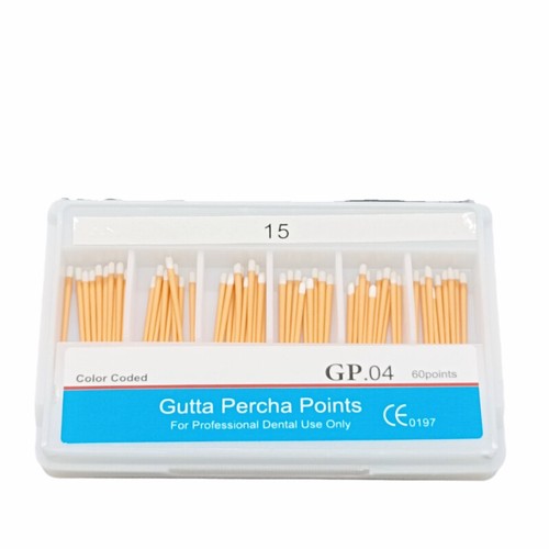 1 Box Dental Gutta Percha Points PP 0.04 15-40# For Root Canal Cleaning Tips - Picture 8 of 14