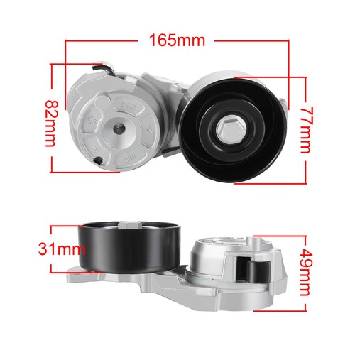 Serpentine Belt Tensioner Kit 2W7Z6B209AA for Ford Lincoln Mercury V8 4