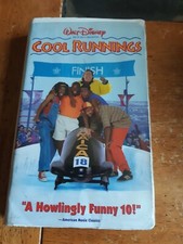 Cool Runnings VHS, 1994, Clamshell, John Candy, Walt Disney , Tested PG