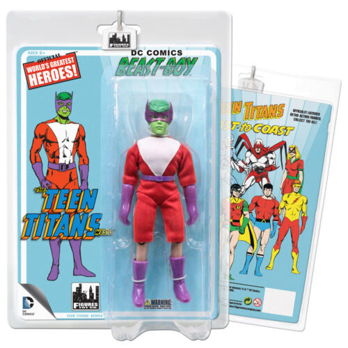 Figurine articulée DC Comics Teen Titans style rétro Beast Boy (vert) - Photo 1 sur 2