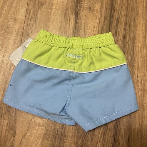 Disney Store Baby Mickey Maus Badehose Badeanzug Junge Größe 0-3 Monate neu mit Etikett - Bild 4 von 5