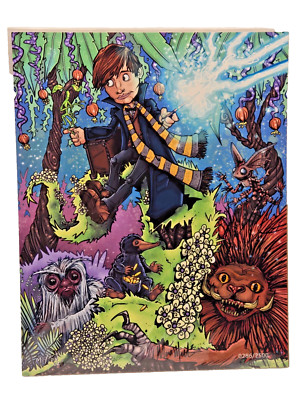 Fantastic Beasts 8'' x 10'' Artist Print by Mark Melton Bam Box Exclusive 286/2500