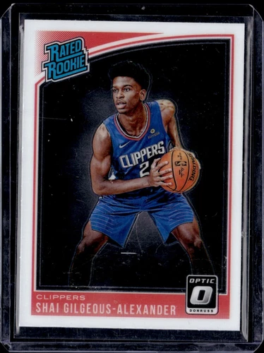 Shai Gilgeous-Alexander Rookie 2018-19 Optic #162 Oklahoma City Thunder
