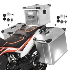 Alu Panniers 34-34L Topcase 36L for Triumph Tiger 1050 / 955i