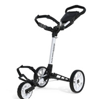 New Sun Mountain Ridgeline 3 Wheeled Push Cart White Free Ship