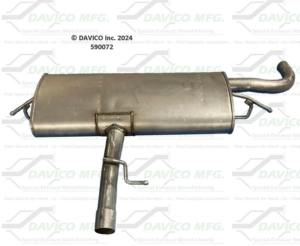 Exhaust Muffler Fits 2014 2015 Chevrolet Equinox 2.4L L4 GAS DOHC Foto 2 de 3