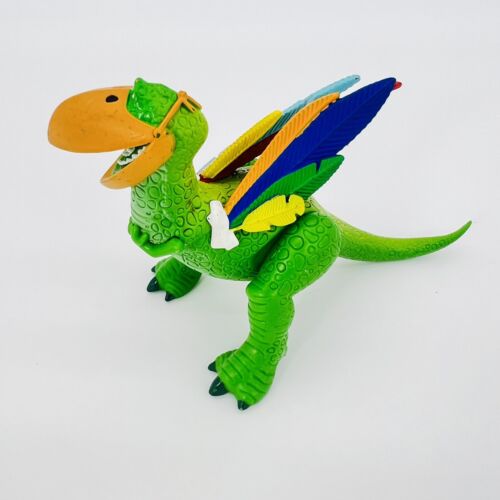Toy Story Rex hawaiianischer Urlaub Vogel Kostüm PVC Figur Disney Store exklusiv - Bild 3 von 11