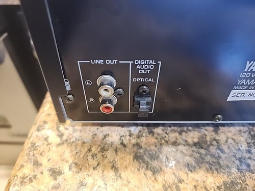 YAMAHA CDC-902 Natural Sound Compact Disc Player 5 CD Changer, NO REMOTE, TESTED - Picture 10 of 13