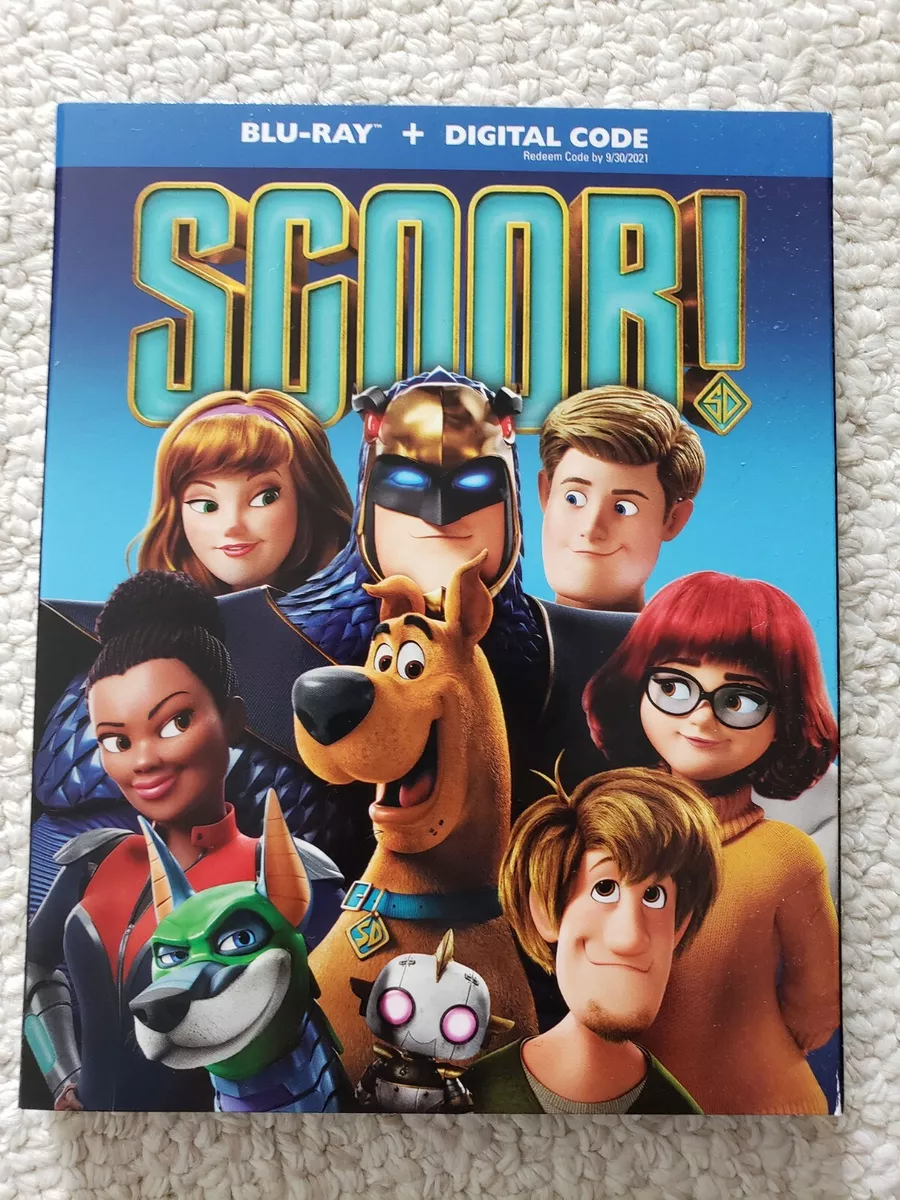SCOOB 2020 Blu Ray Digital Code BRAND NEW SEALED
