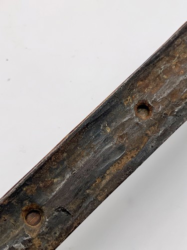 Antiguo juego chino de comer piel de rayo peludo cuerno palillos cuchillo Trousse Tibet - Imagen 16 de 17