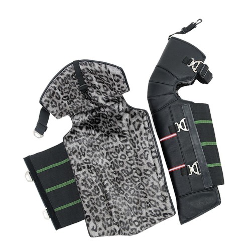 Genouillères En Cachemire Pour Homme Et Femme, équipement De Protection Contre Le Vent Et Le Oid, En Double Laine épaisse, En Velours, Pour L' Hiver, 2 Pièces