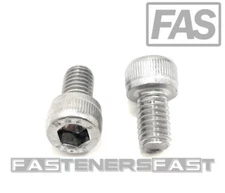 (25) M6-1.0 x 10 Stainless Steel Socket Head Socket Cap Screws DIN912 M6x1.0x10