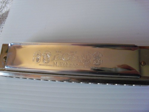 "CHROMONIKA III" CHROMATISCHE MUNDHARMONIKA MODEL 280 "C" HARMONICA WITH BOX - Picture 12 of 13