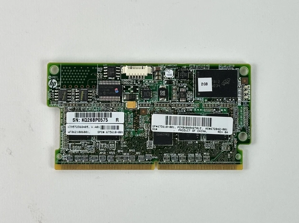 HP 672042-001 Smart Array 2GB Cache Module Controller mini DIMM - Image 3 of 4