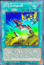 1x XYZ Combine (Super Rare) - Battle of Chaos (BACH) NM 1st Ed - Yu-Gi-Oh!