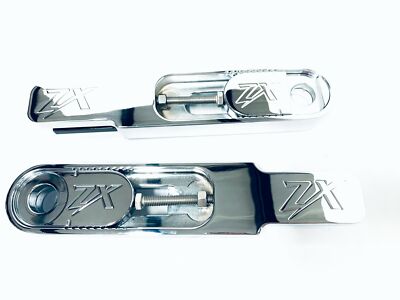 Yoking さま　CHROME CLEARANCE* CHROME DIAMOND CUT “ZX” ENGRAVED YOKE CAP PLUG 06