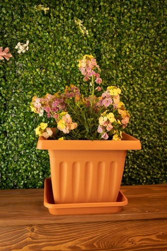 Plant Pots Saucers Square Drip Water Trays Plastic Indoor Outdoor Garden Large - Picture 68 of 70