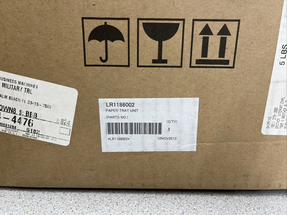 BROTHER - LR1186002 -PAPER CASSETTE TRAY DCP-9040CN/9042 MFC-9440CN/9450 NEW OEM - Image 4 of 4