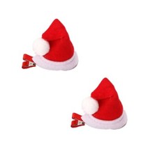 Christmas Hair Clip Cute Christmas Hat Hairpin for Christmas Party Hair Acces...