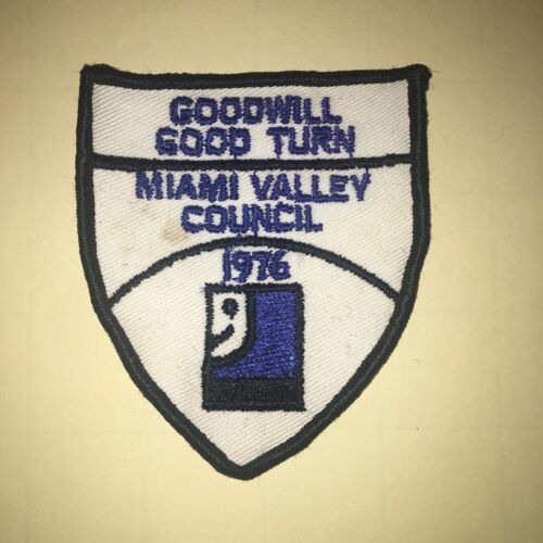 Goodwill Good Turn Patch - Miami Valley Council 1976 - Pfadfinder - Vintage