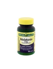 Spring Valley Melatonin Tablets Dietary Supplement, 5 Mg, 120 Count