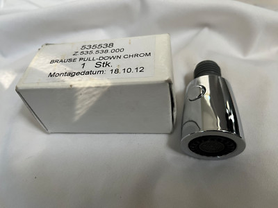 KWC Z.535.538.000 KWC SPRAY PULL-DOWN, CHROME, DUAL SPRAY