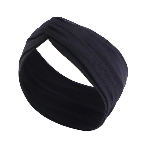 Diadema De Punto Elástica Para Deportes Y Yoga Estilo Crossover F - Imagen 17 de 24