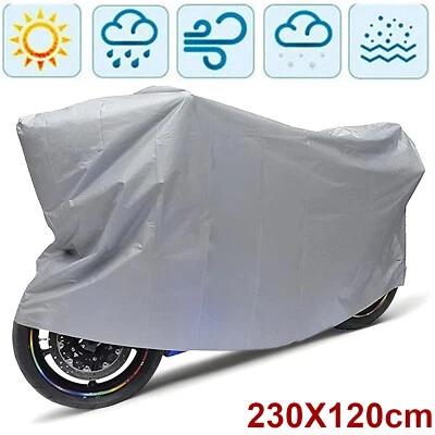 SANHESHUN Motorrad Abdeckung Wasserdicht Motorradgarage Motorradplane Abdeckplane Roller