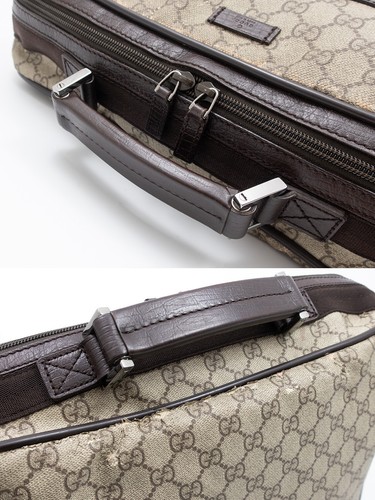 GUCCI SHERRY TASCHE BRIEFCASE AKTENTASCHE PC BAG HANDTASCHE HAND BAG BUSINESS - Bild 6 von 13