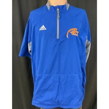 Adidas Men's Blue Cycling Shirt/Windbreaker Sz M SKU 5095