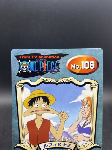 Luffy & Nami One Piece Super Bromide Japanese Collection Items No.106 - Picture 2 of 7