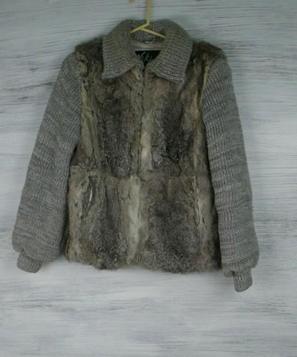 Vintage Niki Purplish Sweater Rabbit 