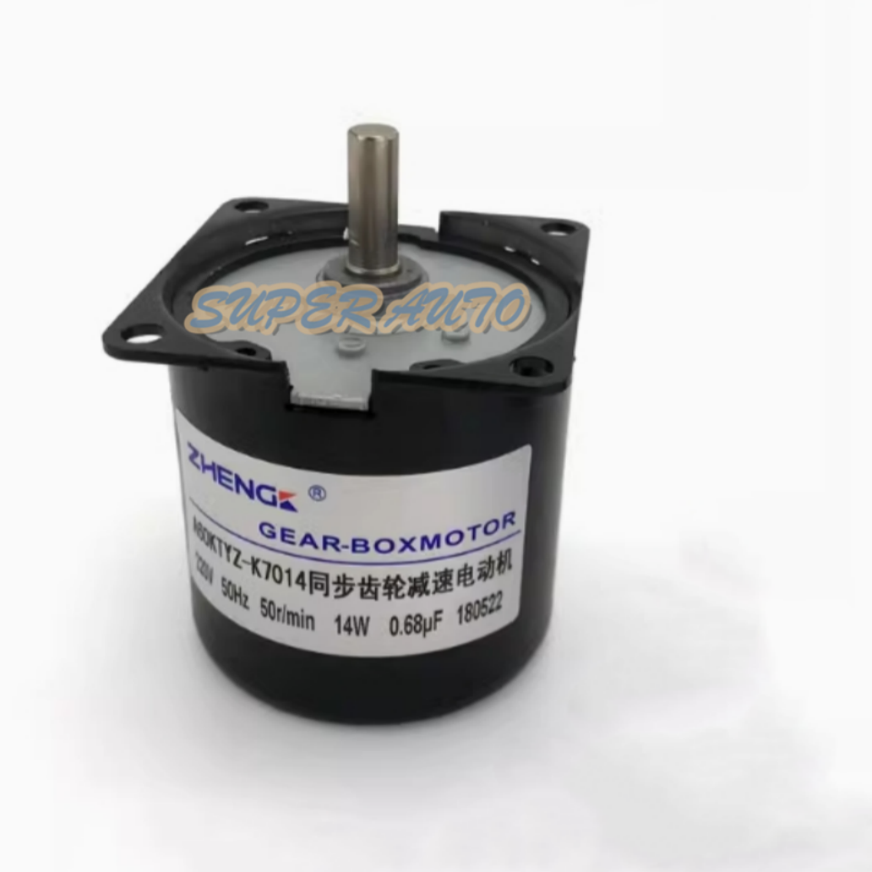 1Pcs New A60KTYZ-K7014 Synchronous Gear Motor 220V 14W 50rpm | eBay