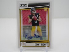 KENNY PICKETT 2022 SCORE ROOKIE RC AUTOGRAPH AUTO! STEELERS!!