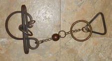 Vintage TJH tavern puzzle 1987 Tucker Jones wrought iron metal chain ball