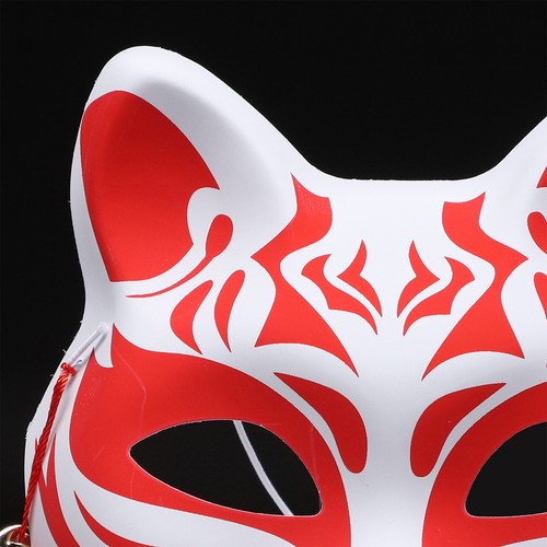 Damen Mädchen Cosplay Requisiten Bühne Show Gesichtsbedeckung Motto Party Fuchs Maske 1 Stück Neu - Bild 16 von 27
