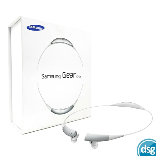 Samsung Gear Circle Bluetooth Wireless Headphones Earphones - CSR aptX - White - Picture 2 of 9