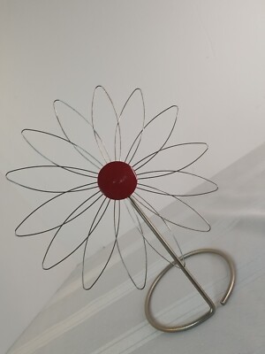 Loft Umbra Metal Daisy Flower Photo Holder Stand
