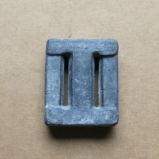 Diving dive weight for 2" wide belt 3 lbs. lead