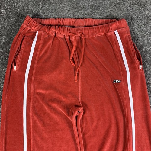 G-Unit Velour Track Suit 3XL 50 Cent Heavyweight Hip Hop Urban Streetwear Red - Picture 17 of 23