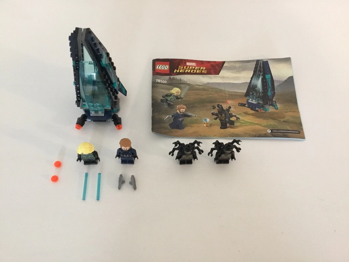LEGO Marvel Super Heroes Outrider Dropship Attack 76101 Complete w Manual