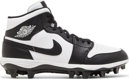 Jordan 1 TD Cleat 2023 Mid Black White