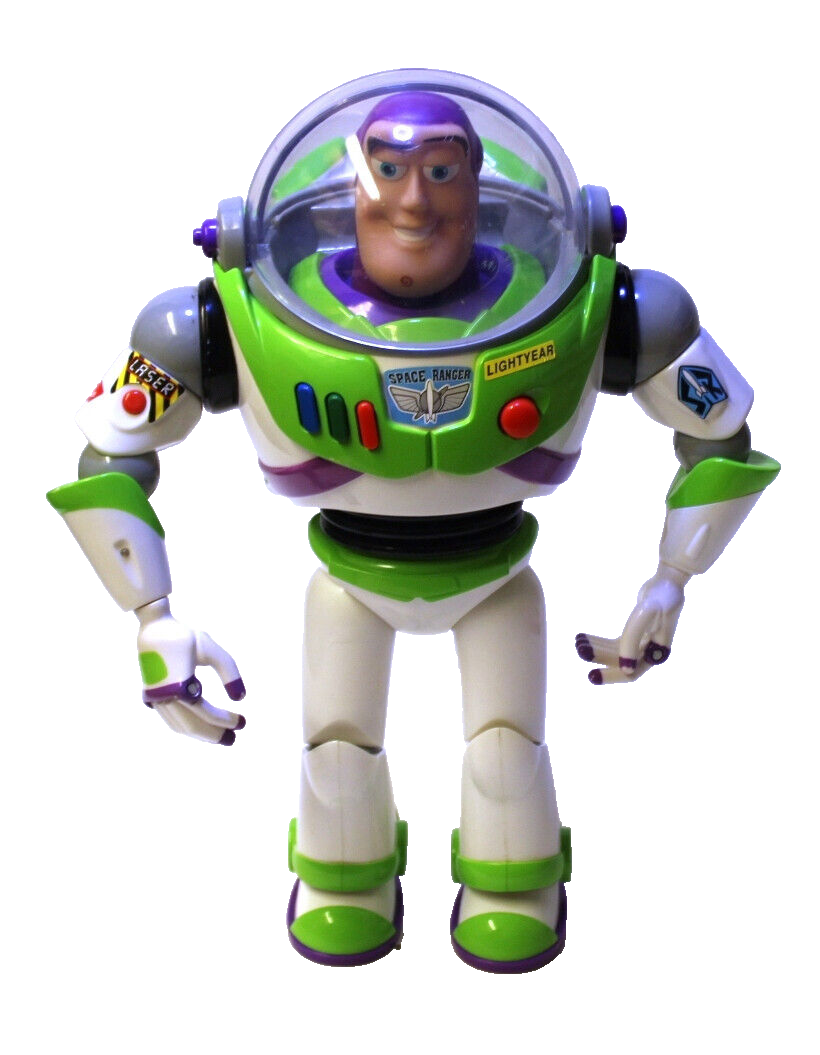 Disney Toy Story Deluxe Talking Buzz Lightyear Action Figure 12