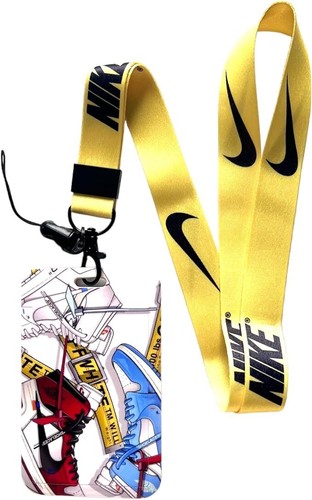 Keychain Nike Compatible Lanyard Keys Neck Strap ID Holder Keyring Phones - Picture 9 of 97