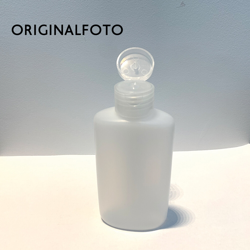 10 x Leerflaschen 50ml PE Kunststoff Flaschen mit Klappdosierer