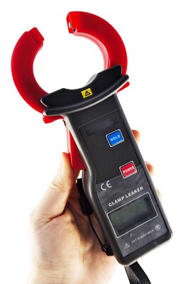 Leakage Current Meter AC Clamp Leakage Current Tester with Range 0.0mA to 300.0A